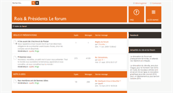 Desktop Screenshot of forum.roi-president.com